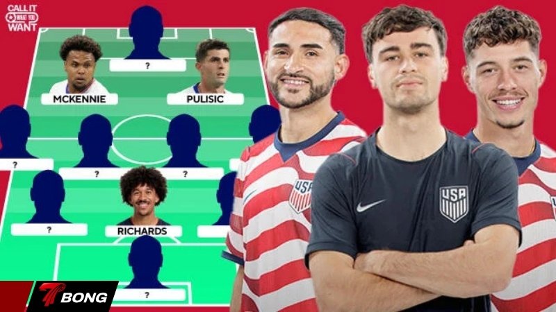 Tổn thất lớn cho hàng phòng ngự USMNT